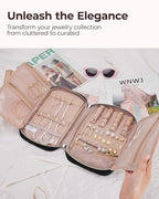 BAGSMART Jewelry Organizer Bag Travel Jewelry Storage Cases - Image 2