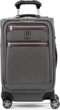 Travelpro Platinum Elite Softside Expandable Carry on Luggage, 8 Wheel Spinner by Travelpro