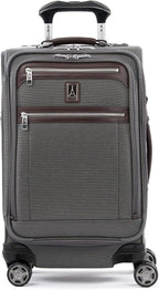 Travelpro Platinum Elite Softside Expandable Carry on Luggage, 8 Wheel Spinner by Travelpro