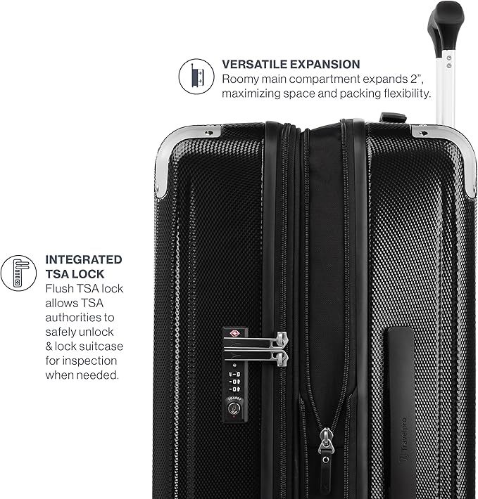 Travelpro Pathways 3 Hardside Expandable Luggage, 8 Spinner Wheels, Lightweight - Image 4
