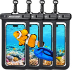 Hiearcool Waterproof Pouch for iPhone, Waterproof Phone Bag Travel Essentials by Hiearcool