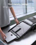 tomtoc Travel Backpack 40L, TSA Friendly Flight Approved Carry-on Luggage Hand - Image 5