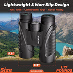 12x42 HD Binoculars for Adults, Super Bright BAK4 Prism High Powered Waterproof - Image 6