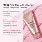 medicube Facial Cleanser PDRN Pink Glutathione Capsule Foam Cleanser | Daily Face Wash for Pore Care, Uneven Skin Tone, Texture | Hydrating & Nourishing Deep Cleansing | Korean Skincare, 4.23 oz