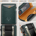 BULLIANT Men Wallet Gift Boxed, Slim Front Pocket Wallet Money Clip Card Holder - Image 4