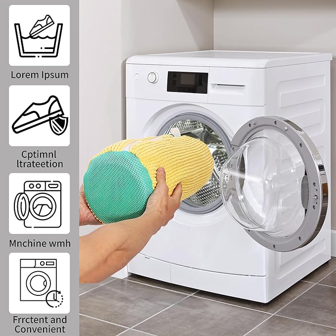 Shoe Washing Bag for Washing Machine, Laundry Shoe Bag for Washer and Dryer - Image 5