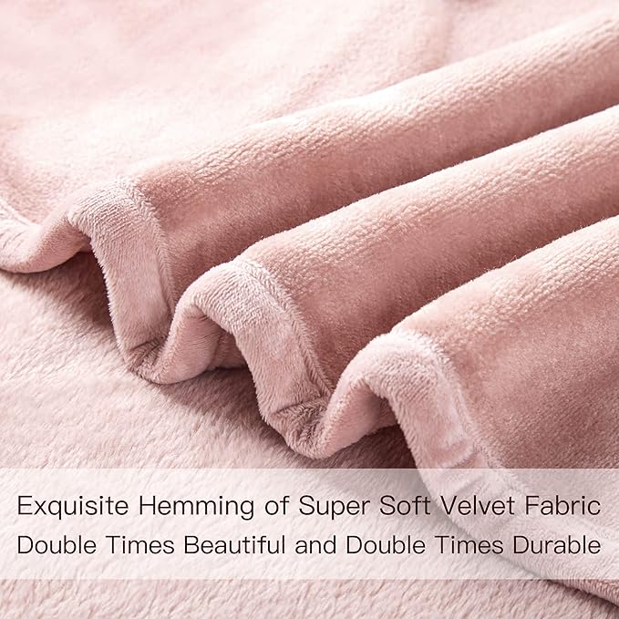 Surii Home Luxury Microfiber Flannel Blanket, Super Soft, and Breathable - Image 3