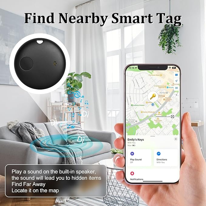 Geevon Smart Tag-2 Pack Bluetooth Tracker Work - Image 3