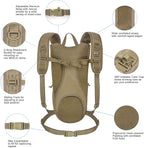 Unigear Tactical Hydration Packs Backpack 1050D - Image 3