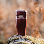 THERMOS Stainless King Vacuum-Insulated Travel Tumbler, 16 Ounce, Rustic Red - Image 7