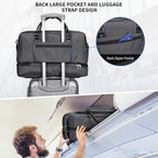 WITZMAN Weekender Bags for Men Women Carry On Duffle Overnight Bag - Image 6
