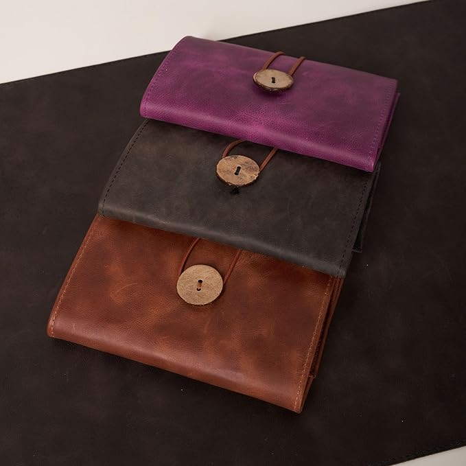 HARDISTON Custom Leather Electronic Organizer Roll – Personalized Cord Pouch - Image 8