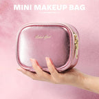 Small Makeup Bag Travel Train Case - Image 5