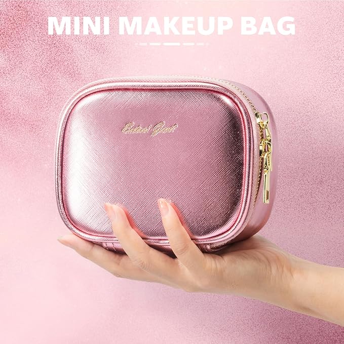 Small Makeup Bag Travel Train Case - Image 5
