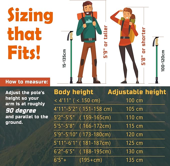 Trekology Trek-Z Collapsible Hiking & Trekking Poles - Image 8
