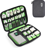Luxtude Travel Cable Organizer Bag, Flat Cord Organizer Bag, Portable by Luxtude