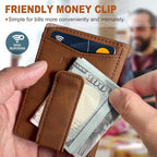 Airtag Wallet for Men- with Money Clip Gift Boxed, Magnetic Closure Slim - Image 6