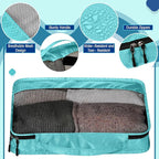 5 Pcs Packing Cubes for Suitcase Large Travel Cubes Carry on Luggage Organizer - Image 4