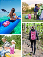 HEETA Dry Bag Waterproof for Women Men, 5L/10L/20L/30L/40L Roll Top Lightweight - Image 6