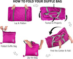 Bago Large Foldable Duffel Bags - Image 8
