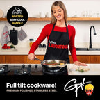 Guy Fieri's Flavortown 10.3" Stainless Steel Frying Pan - Image 5