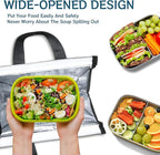 Della Gao Insulated Lunch Bag for Women Men, Waterproof Small Lunch Tote Lunch - Image 4