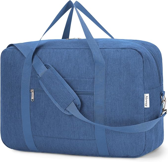 Carry on luaggage 22x14x9 Airlines Approved Foldable Carry on Bag Packable by Narwey