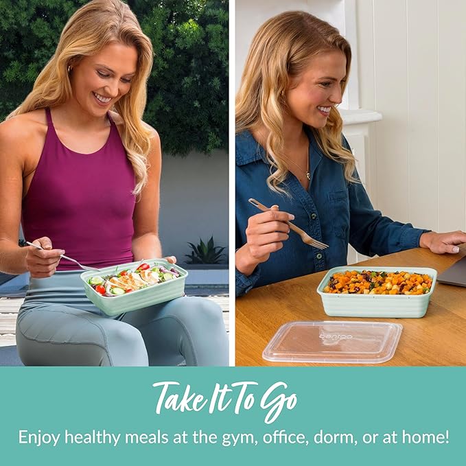 Bentgo 20-Piece Lightweight, Reusable BPA-Free 1-Compartment Containers - Image 3