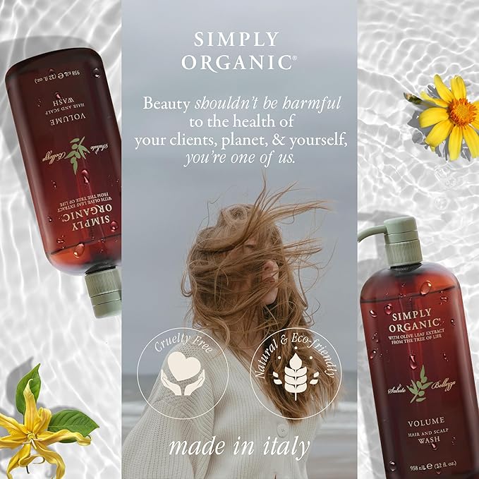 Thinning Hair Volumizing Shampoo Scalp Wash, Made in Italy, All Natural Cruelty - Image 7