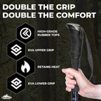 Cascade Mountain Tech Lightweight Aircraft-Grade Aluminum Trekking Poles - Image 4