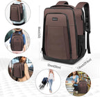 Travel Backpack, Business Anti Theft Slim Sturdy Laptops Backpack - Image 5
