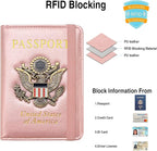 Passport Holder for Travel Passport Cover for Men Passport Wallet Case - Image 2