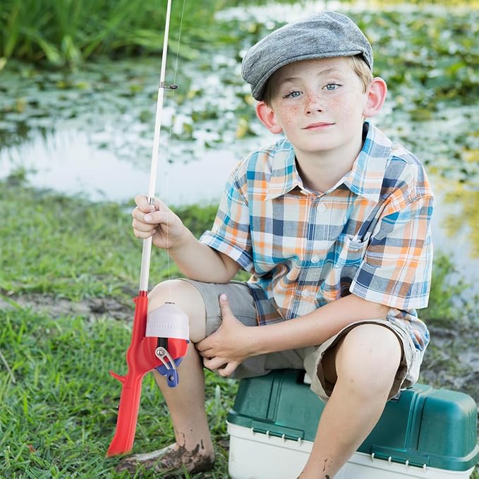 Kids Fishing Pole, Telescopic Fishing Rod, Toddler Collapsible Fishing Rod and - Image 9