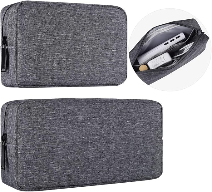 Universal Electronics Accessories Carrying Case, Cosmetic Bag, Cable Organizer by imComor