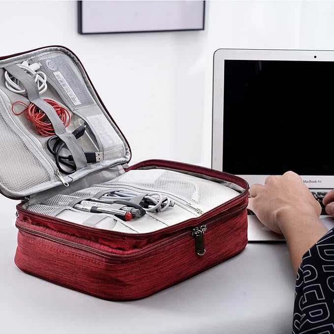 Electronics Organizer, OrgaWise Electronic Accessories Bag Travel Cable - Image 7