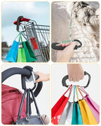 Stroller Hooks, 6.3" Large Stroller Clip, 2 Pack Stroller Hooks - Image 5