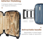 Carry on luggage 20 In suitcase - Image 3
