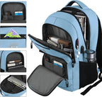 Laptop Backpack, Business Travel Anti Theft Slim Durable Laptops Backpack - Image 2