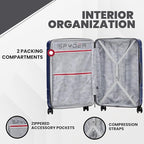 Spyder Carve 29 Inch Large Checked Luggage Expandable Hardside Upright Suitcase - Image 2