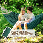 Chihee Cotton Hammock Large Soft Breathable Camping Hammock Holds Up to 660lbs - Image 2