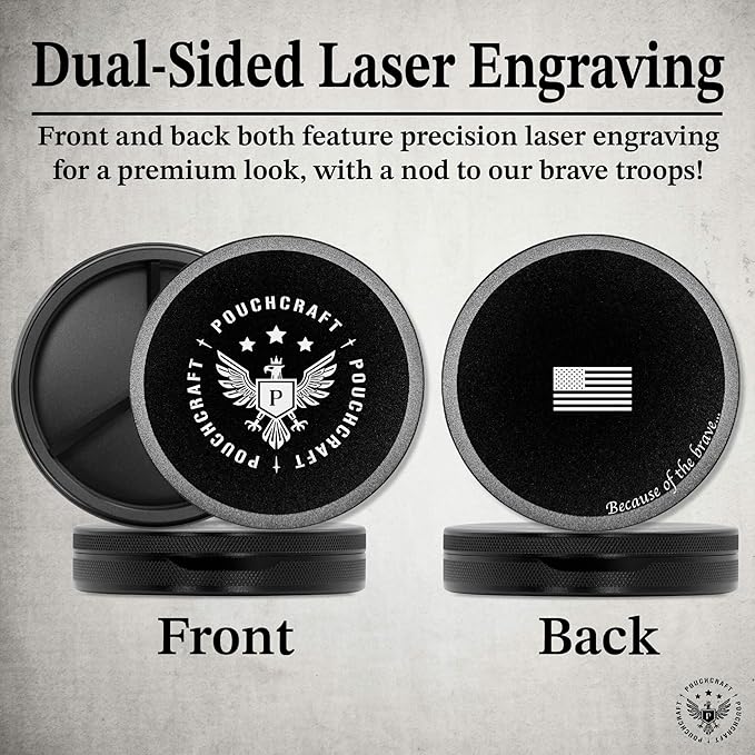Metal Pouch Can | Metal Container | Slim EDC Pocket Tin | Airtight & - Image 2
