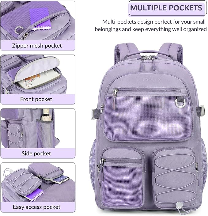 Lohol Water Resistant Backpack - Image 6