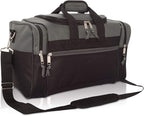 DALIX 17" Blank Duffle Bag Duffel Bag Travel Size Sports Durable Gym Bag by Dalix