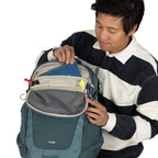 Flare Commuter Laptop Backpack (Cascade Blue-torrent Blue)
