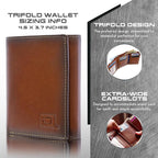 ID Stronghold Extra Capacity Trifold Wallet - Image 2