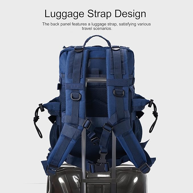 LHI Military Tactical Backpack for Men and Women 45L Army 3 Days Assault Pack - Image 6