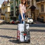 Travel Luggage Cover Suitcase Protector Fits 18-32 Inch Wheel Covers - Image 5