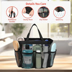 F-color Mesh Shower Caddy Portable - Image 4