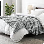 Bare Home Textured Fleece Blanket - Image 2