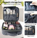 Travel Makeup Bag Makeup Cosmetic Train Case Organizer Portable Storage Bag - Image 2
